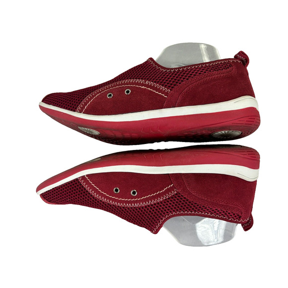 Spring Step Racer Womens Size EU 42M /US 10.5-11 Leather Upper Walking Shoes Red - Picture 4 of 11